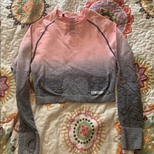 Gymshark Ombré Crop Top M